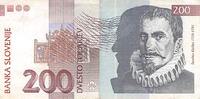 Slovénie 200 Tolarjev 200 Tolarjev Slovénie 1997 -