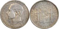 Espagne Argent 5 Pesetas 5 Pesetas Alphonse XII - Espagne Argent -