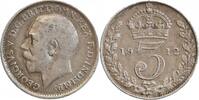 Grande Bretagne Argent 3 Pence 3 Pence Georges V - Grande Bretagne Argent -