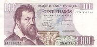 Belgique 100 Francs 100 Francs Belgique 25.02.1972 -
