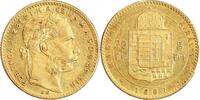 Hongrie 8 Forint / 20 Francs 8 Forint / 20 Francs François Joseph Ier - Hongrie -