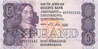 Afrique du Sud 5 Rand 5 Rand Afrique du Sud (1990-1994) -