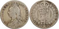 Grande Bretagne Argent 1/2 Couronne 1/2 Couronne Victoria - Grande Bretagne Argent -