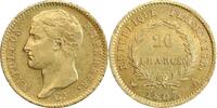 France 20 Francs 20 Francs Napoléon Ier Tête Nue Type Transitoire -