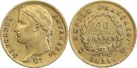 France 20 Francs 20 Francs Napoléon Ier Tête Laurée Revers Empire -