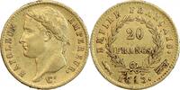 France 20 Francs 20 Francs Napoléon Ier Tête Laurée Revers Empire -