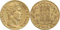 France 20 Francs 20 Francs Charles X Matrice du Revers à Quatre Feuilles et Demie -