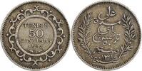 Tunisie Argent 50 Centimes 50 Centimes Tunisie Argent -