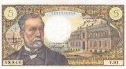 France 5 Francs 5 Francs Pasteur France 1969 -