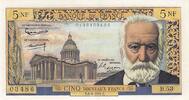 France 5 Nouveaux Francs 5 Nouveaux Francs Victor Hugo France 1961 -