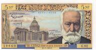 France 5 Nouveaux Francs 5 Nouveaux Francs Victor Hugo France 1962 -