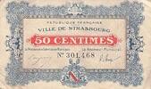 France 50 Centimes 50 Centimes France Ville de Strasbourg 1918 -