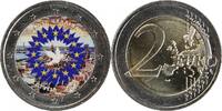 Lettonie 2 Euros 2 Euros Colorisée - Lettonie - Le Tournesol -
