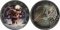  2 Euros 2 Euros Colorisée - Renne unz 12,00 EUR  + 7,90 EUR frais d'envoi