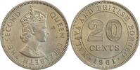 Malaya et Nord Bornéo Britannique 20 Cents 1961 20 Cents Elisabeth II - ... 15,00 EUR  + 7,90 EUR frais d'envoi