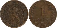 Pays-Bas 1 Cent 1882 1 Cent - Pays-Bas ss 9,00 EUR  + 7,90 EUR frais d'envoi