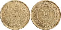 Tunisie 10 Francs 1891 - 1308 10 Francs - Tunisie ss 504,00 EUR envoi gratuit