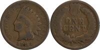 Etats - Unis 1 Cent 1889 1 Cent Indien - Etats-Unis s 7,00 EUR  + 8,90 EUR frais d'envoi