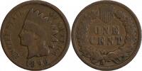 Etats - Unis 1 Cent 1896 1 Cent Indien - Etats-Unis s+ 8,00 EUR  + 8,90 EUR frais d'envoi