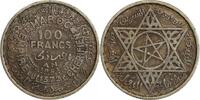 Maroc Argent 100 Francs 1953 - 1372 100 Francs Mohammed V - Maroc Argent ss 10,00 EUR  + 8,90 EUR frais d'envoi