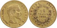  10 Francs 1860 10 Francs Napol&eacute;on III T&ecirc;te Nue s+ 462,00 EUR  + 8,90 EUR frais d'envoi