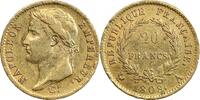  20 Francs 1808 20 Francs Napol&eacute;on Ier T&ecirc;te Laur&eacute;e Revers R&eacute;publique ss 1134,00 EUR envoi gratuit