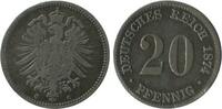Allemagne Argent 20 Pfennig 20 Pfennig - Allemagne Argent -