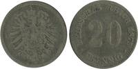 Allemagne Argent 20 Pfennig 20 Pfennig - Allemagne Argent -