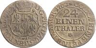 Allemagne Argent - Saxe 1/24 Thaler 1/24 Thaler - Allemagne Saxe Argent -
