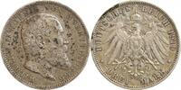 Allemagne Argent - Wurtemberg 3 Marks 3 Marks Guillaume II - Allemagne Wurtemberg Argent -