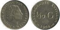 Antilles Hollandaises Argent 1/10 Florin 1/10 Florin Juliana - Antilles Hollandaises Argent -