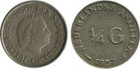 Antilles Hollandaises Argent 1/4 Florin 1/4 Florin Juliana - Antilles Hollandaises Argent -