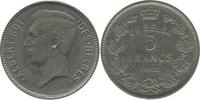 Belgique 5 Francs Albert Ier Légende Française 5 Francs Albert Ier Légende Française Belgique -
