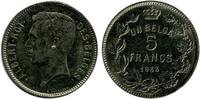 Belgique 5 Francs Albert Ier Légende Française 5 Francs Albert Ier Légende Française Belgique -
