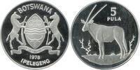 Botswana Argent 5 Pula 5 Pula Botswana Argent -