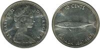 Canada Argent 10 Cents 10 Cents Elisabeth II Canada Argent -