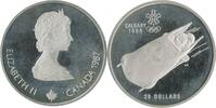 Canada Argent 20 Dollars 20 Dollars Elisabeth II J.o. Calgary Canada Argent -
