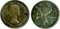 Canada Argent 25 Cents 25 Cents Elisabeth II Canada Argent -