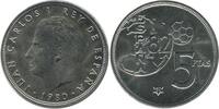 Espagne 5 Pesetas Juan Carlos 5 Pesetas Juan Carlos Espagne -