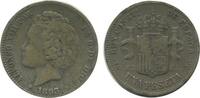 Espagne Argent 1 Peseta 1 Peseta Alphonse XIII Espagne Argent -