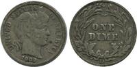 Etats - Unis Argent 1 Dime 1 Dime Barber Etats - Unis Argent -
