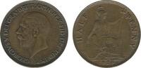 Grande Bretagne 1/2 Penny Georges V 1/2 Penny Georges V Grande Bretagne -