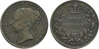 Grande Bretagne Argent 1 Schilling 1 Shilling Victoria - Grande Bretagne Argent -