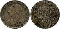 Grande Bretagne Argent 1 Schilling 1 Shilling Victoria - Grande Bretagne Argent -