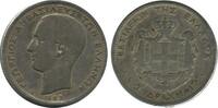 Grèce Argent 2 Drachmes 2 Drachmes Georges Ier Grèce Argent -