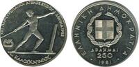 Grèce Argent 250 Drachmes 250 Drachmes Jeux Paneuropeens Grèce Argent -