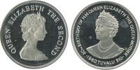 Iles Tuvalu Argent 10 Dollars 10 Dollars Elisabeth II Iles Tuvalu Argent -