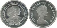 Iles Tuvalu Argent 10 Dollars 10 Dollars Elisabeth II Iles Tuvalu Argent -