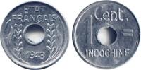 Indochine 1 Centieme 1 Centieme Etat Francais Indochine -