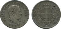 Italie Argent - Italie Reunifiee 1 Lire 1 Lire Victor Emmanuel II Italie Argent - Italie Reunifiee -